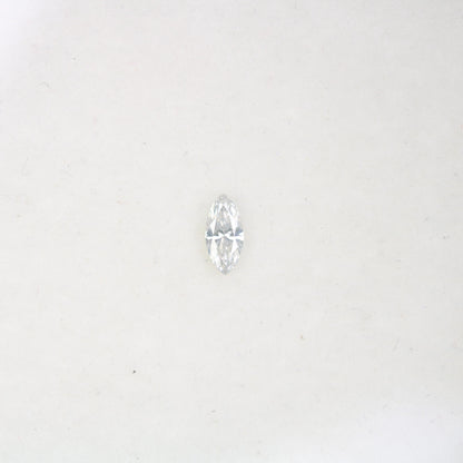 0.16 CT Stunning Marquise Shape Salt and Pepper Diamond - Unique Loose Gemstone for Custom Rings