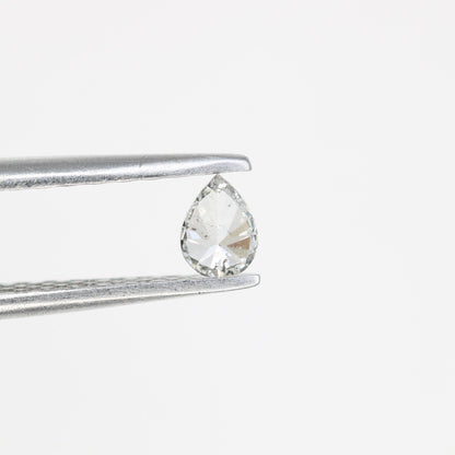0.16 CT Premium Quality Marquise Shape Salt and Pepper Natural Diamond - Exquisite Rose Cut Gemstone