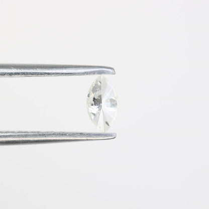 0.17 Natural Loose Marquise Shape Diamond Salt And Pepper Marquise Rose Cut Diamond White Color Marquise Cut Diamond