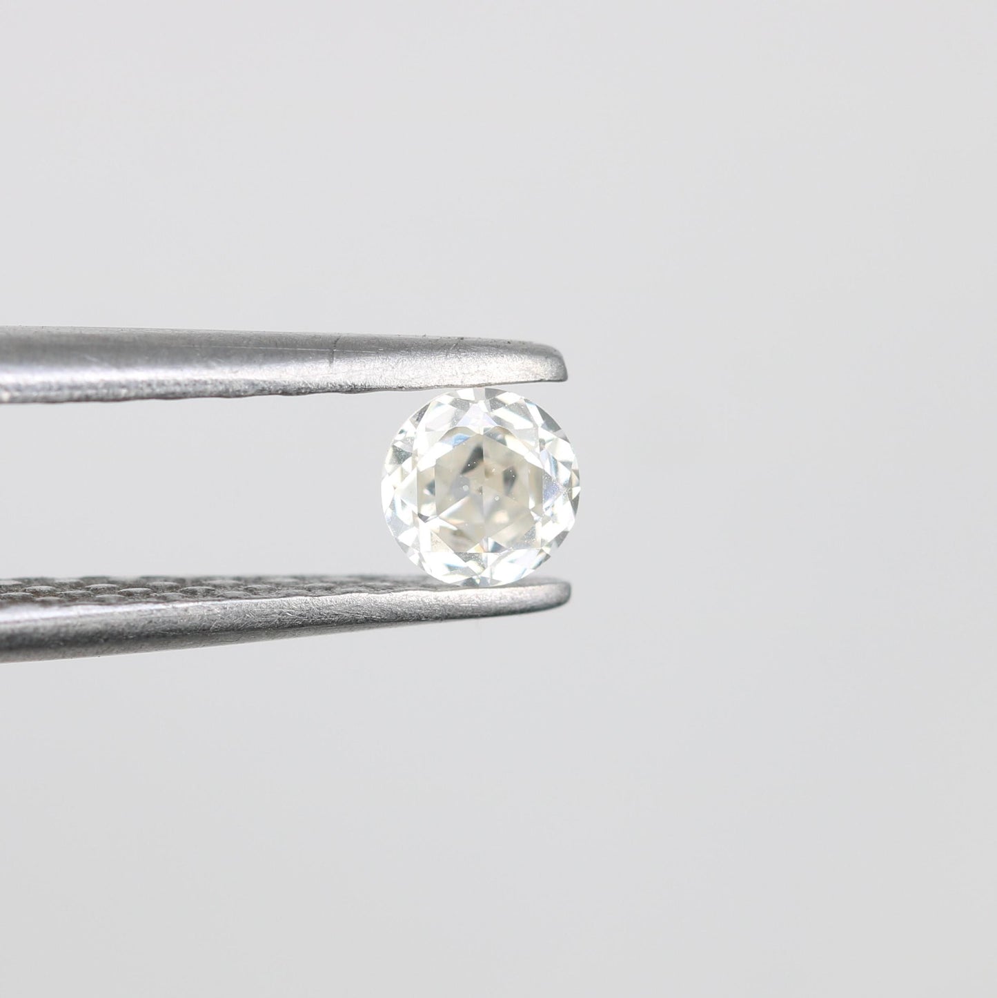 0.17 CT Natural Loose Round Rose Cut Diamond Salt And Pepper Round Shape Diamond Natural Loose Diamond Round Rose Cut Diamond