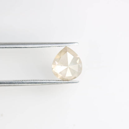 1.80 Carat Natural Light Brown Pear-Shaped Diamond | 7.80x6.90x4.30mm Opaque Loose Gemstone | Unique Light Brown Diamond