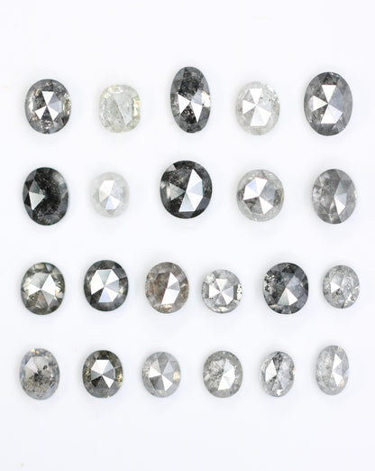 Unique Uncut Raw Natural Loose Rough Diamonds Lot - Sourced Raw Gemstones for Bohemian Jewelry, Custom Engagement Rings, and Artisan Designs
