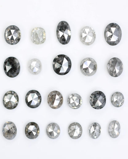 Unique Uncut Raw Natural Loose Rough Diamonds Lot - Sourced Raw Gemstones for Bohemian Jewelry, Custom Engagement Rings, and Artisan Designs