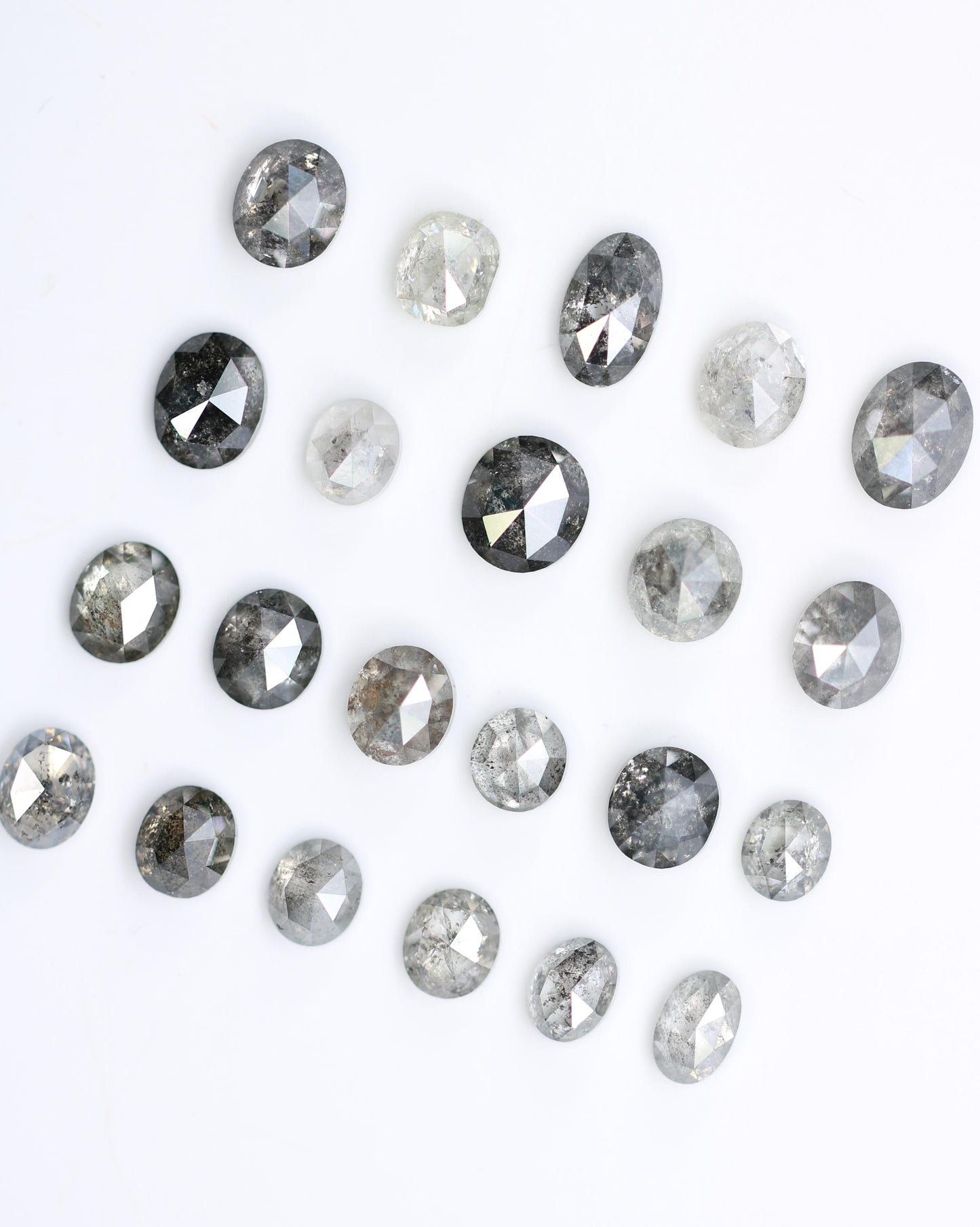 Unique Uncut Raw Natural Loose Rough Diamonds Lot - Sourced Raw Gemstones for Bohemian Jewelry, Custom Engagement Rings, and Artisan Designs