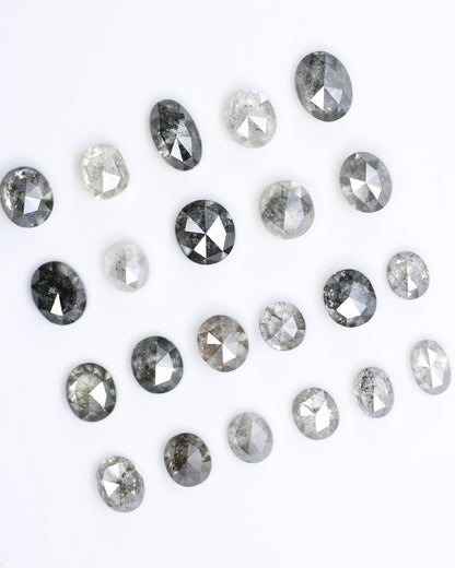 Unique Uncut Raw Natural Loose Rough Diamonds Lot - Sourced Raw Gemstones for Bohemian Jewelry, Custom Engagement Rings, and Artisan Designs