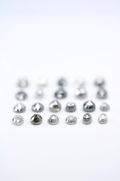 Unique Uncut Raw Natural Loose Rough Diamonds Lot - Sourced Raw Gemstones for Bohemian Jewelry, Custom Engagement Rings, and Artisan Designs