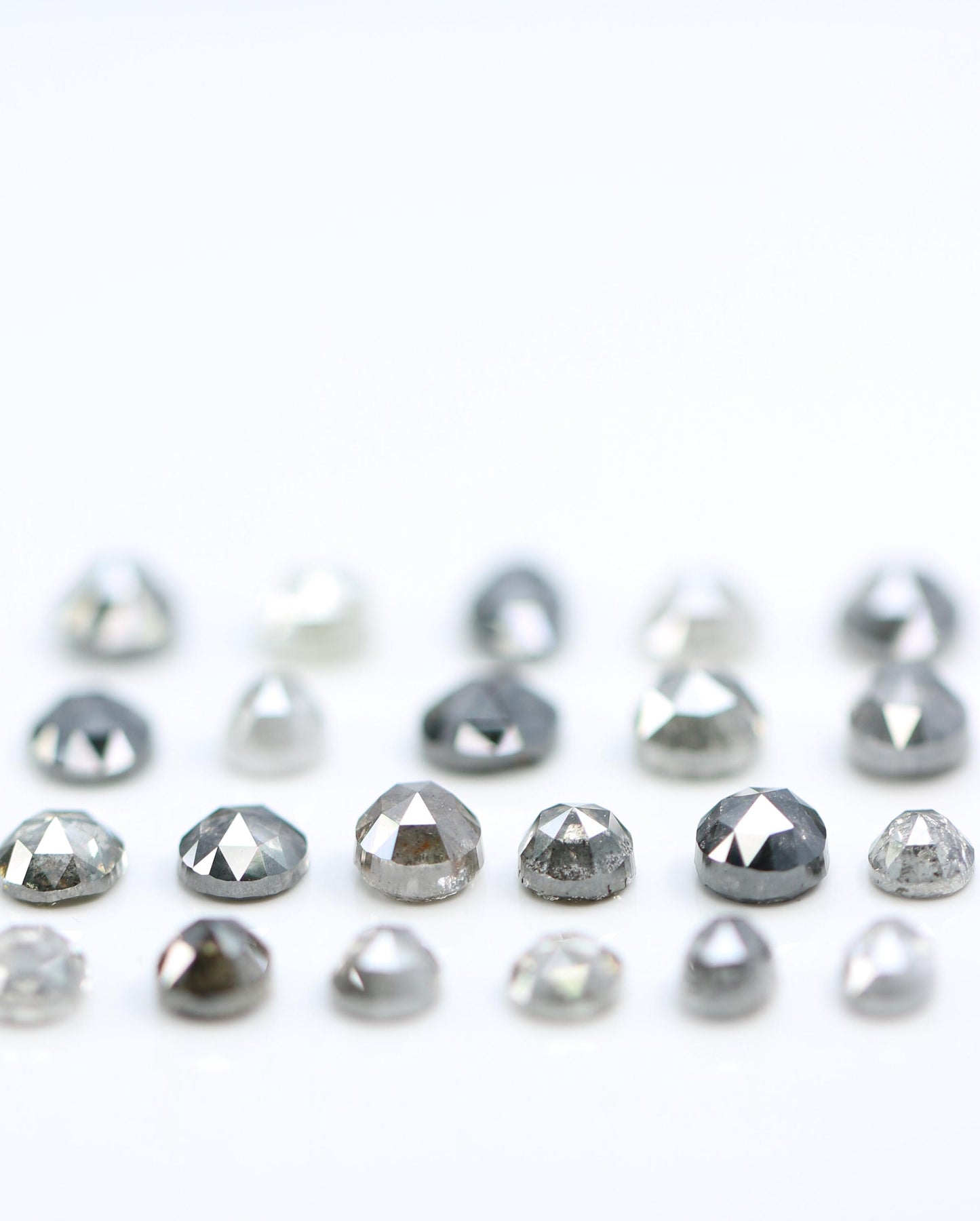 Unique Uncut Raw Natural Loose Rough Diamonds Lot - Sourced Raw Gemstones for Bohemian Jewelry, Custom Engagement Rings, and Artisan Designs