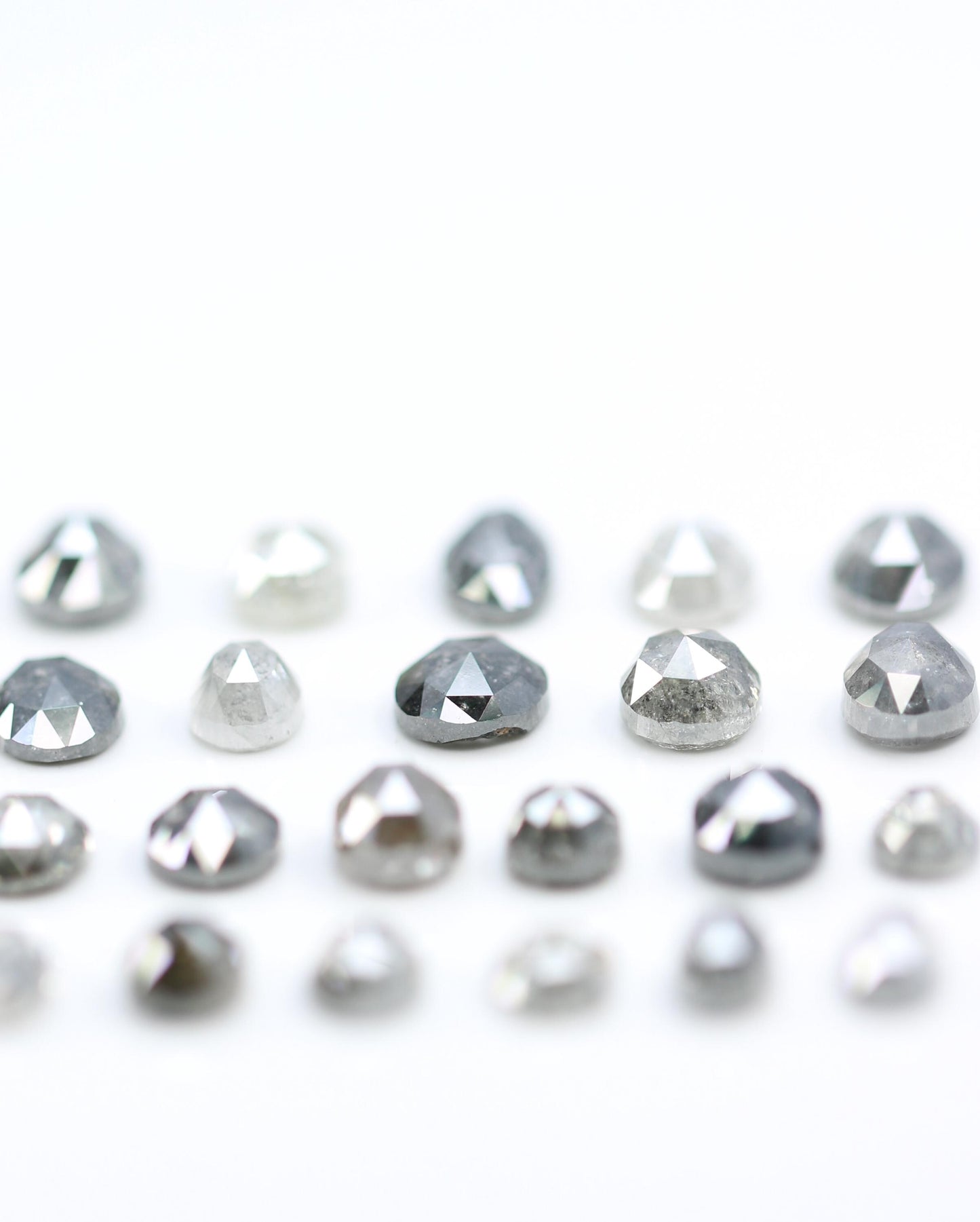 Unique Uncut Raw Natural Loose Rough Diamonds Lot - Sourced Raw Gemstones for Bohemian Jewelry, Custom Engagement Rings, and Artisan Designs