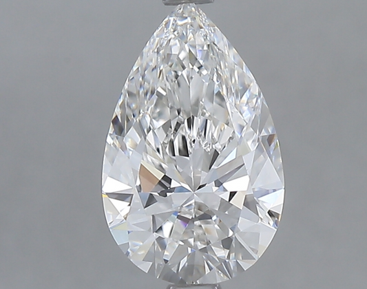 1.53 CT Pear Cut Lab Grown Diamond IGI Certified