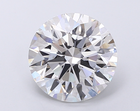3 CT Round Cut Lab-Grown Diamond IGI Certified