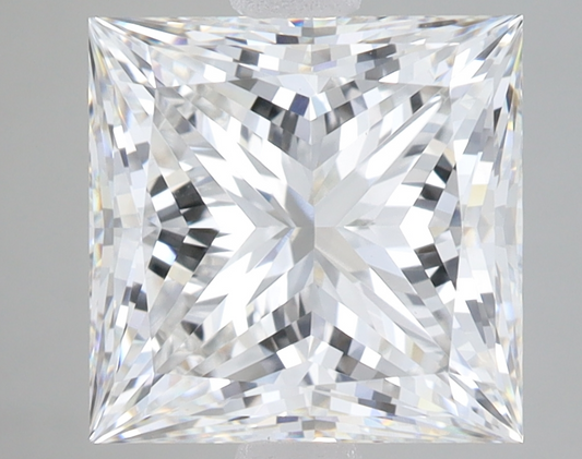 5 CT Princess Cut Lab Grown Diamond IGI Certified