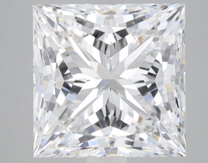 5 CT Princess Cut Lab Grown Diamond IGI Certified