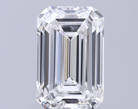 5 CT Emerald Cut Lab Grown Diamond IGI Certified