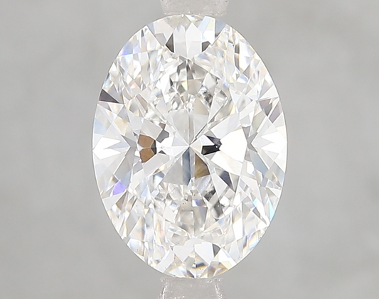 2 CT Oval Cut Lab-Grown Diamond IGI Certified