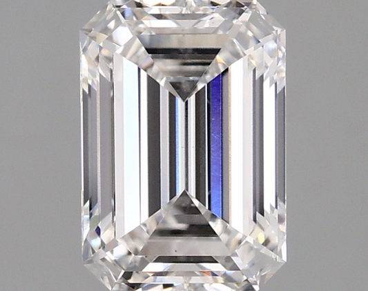 2 CT Emerald Cut Lab Grown Diamond IGI Certified