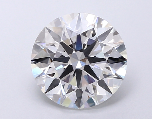3 CT Round Cut Lab-Grown Diamond IGI Certified
