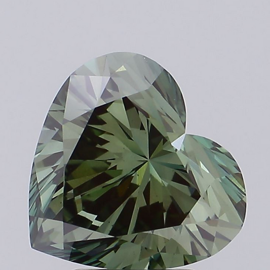 3 CT Heart Cut Lab Grown Diamond IGI Certified