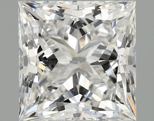 2 Carat Princess Cut Lab Grown Diamond IGI Certified