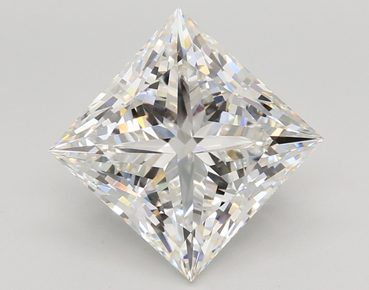5 CT Princess Cut Lab Grown Diamond IGI Certified