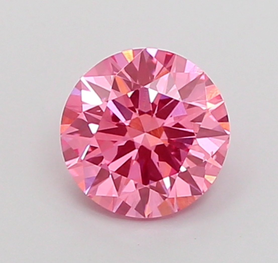 1 CT Fancy Pink Lab-Grown Diamond IGI Certified