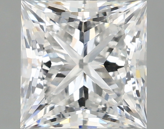2 Carat Princess Cut Lab Grown Diamond IGI Certified