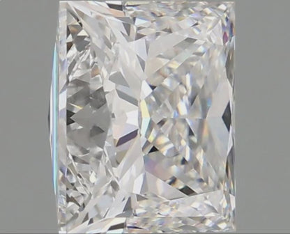 1  Carat Princess Cut Lab Grown Diamond IGI Certified