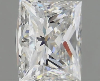 1  Carat Princess Cut Lab Grown Diamond IGI Certified