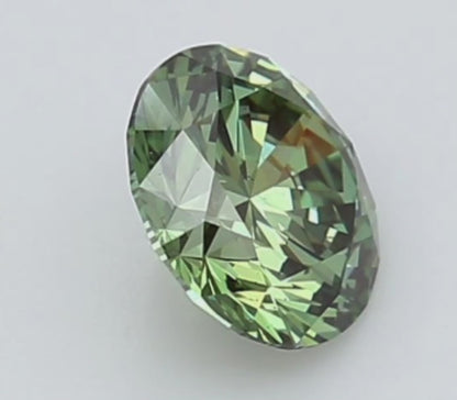 1 CT Fancy Green Lab-Grown Diamond IGI Certified