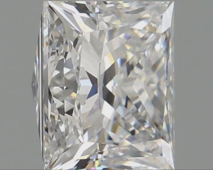 1  Carat Princess Cut Lab Grown Diamond IGI Certified
