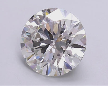 3 CT Round Cut Lab-Grown Diamond IGI Certified
