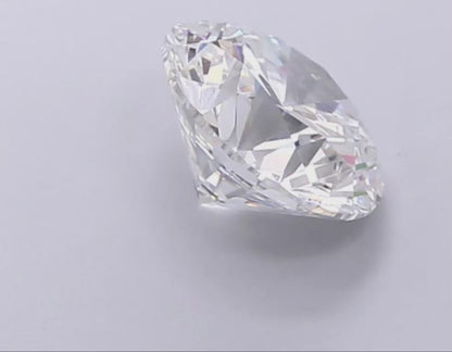 3 CT Round Cut Lab-Grown Diamond IGI Certified