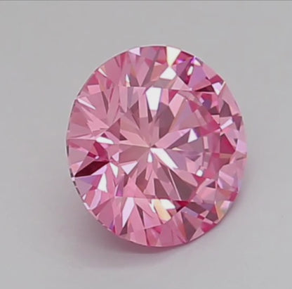 1 CT Fancy Pink Lab-Grown Diamond IGI Certified