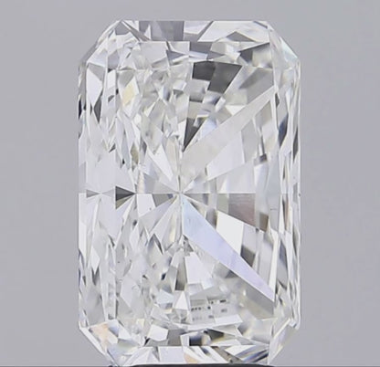 5 CT Radiant Cut Lab Grown Diamond IGI Certified