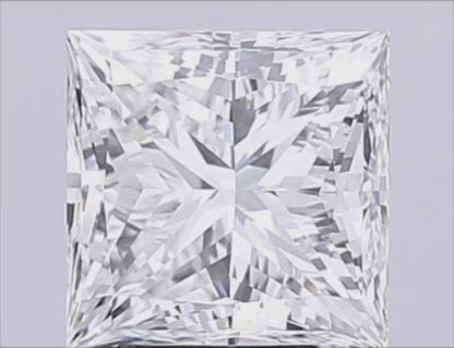 5 CT Princess Cut Lab Grown Diamond IGI Certified