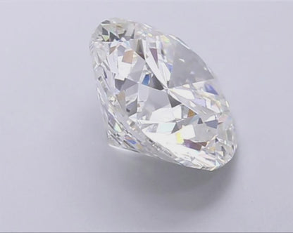 3 CT Round Cut Lab-Grown Diamond IGI Certified
