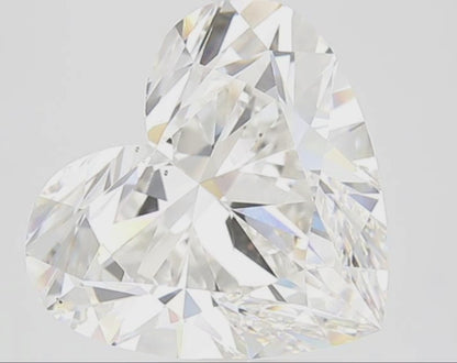 5 Carat Heart Cut Lab Grown Diamond IGI Certified