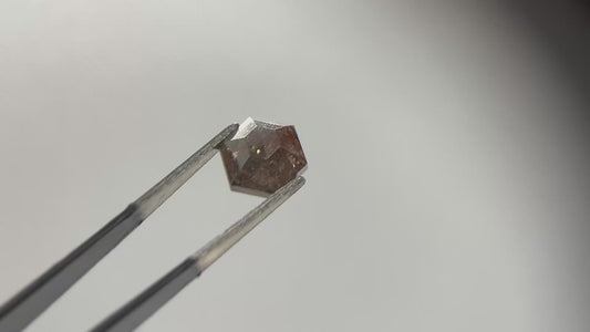 Natural diamond engagement ring