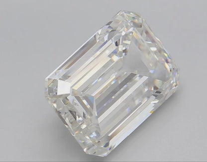 5 CT Emerald Cut Lab Grown Diamond IGI Certified