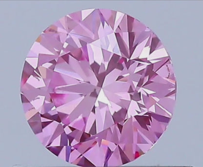1 CT Fancy Pink Lab-Grown Diamond IGI Certified