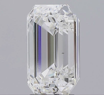 5 CT Emerald Cut Lab Grown Diamond IGI Certified