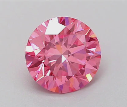 1 CT Fancy Pink Lab-Grown Diamond IGI Certified