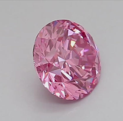 1 CT Fancy Pink Lab-Grown Diamond IGI Certified