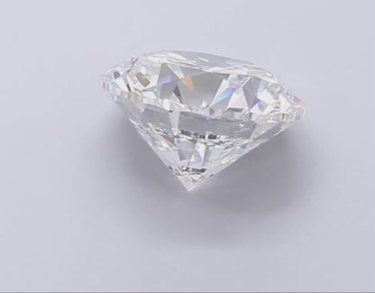 3 CT Round Cut Lab-Grown Diamond IGI Certified