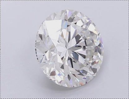 2 CT Round Cut Lab-Grown Diamond IGI Certified