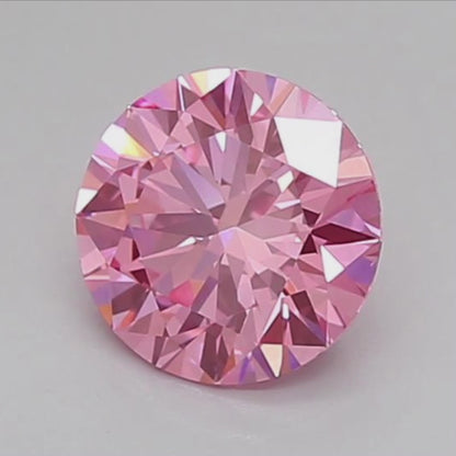 1 CT Fancy Pink Lab-Grown Diamond IGI Certified