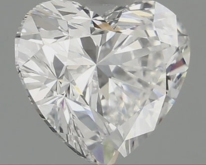 1 CT Heart Cut Lab Grown Diamond IGI Certified