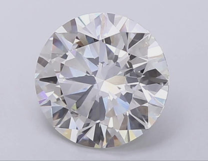 3 CT Round Cut Lab-Grown Diamond IGI Certified