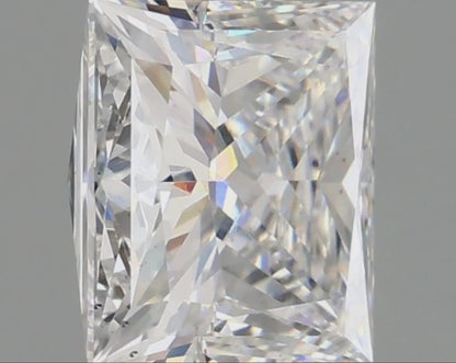 2  Carat Princess Cut Lab Grown Diamond IGI Certified