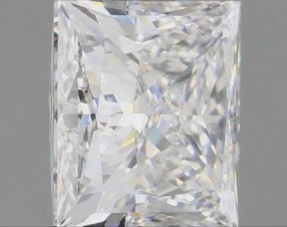 2 Carat Princess Cut Lab Grown Diamond IGI Certified