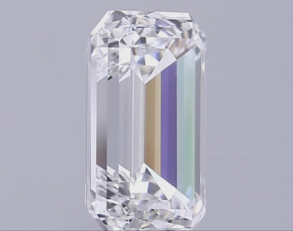 5 CT Emerald Cut Lab Grown Diamond IGI Certified